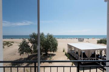 Фото номера Люкс с 2 террасами и видом на море Отель Hotel Alion г. Затока 3